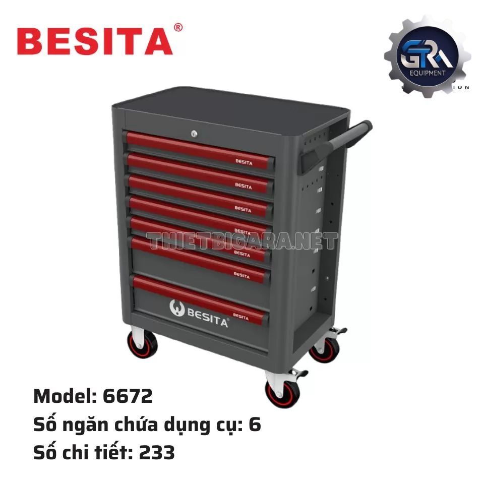 Tủ Đựng Đồ Nghề 6672 7 Ngăn Besita 233 Chi Tiết Cho Xe BMW