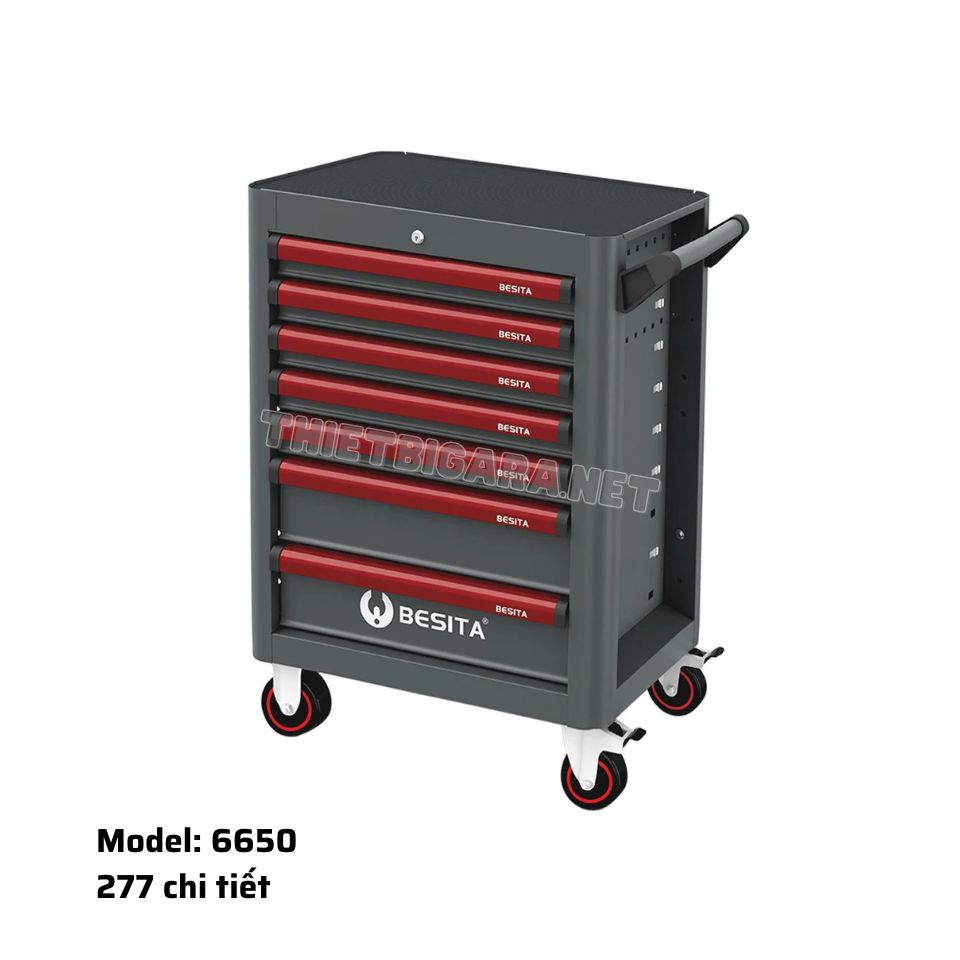 Tủ đựng đồ nghề Besita 6650 277 chi tiết