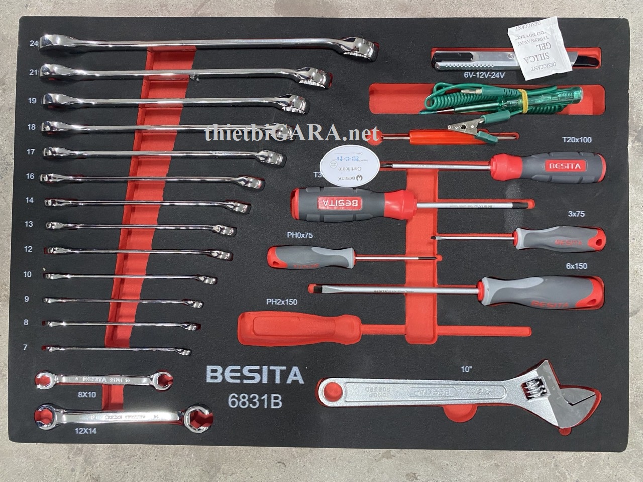 Tủ đồ nghề Besita 6831 220 chi tiết