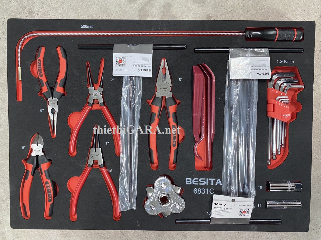 Tủ đồ nghề Besita 6831 220 chi tiết