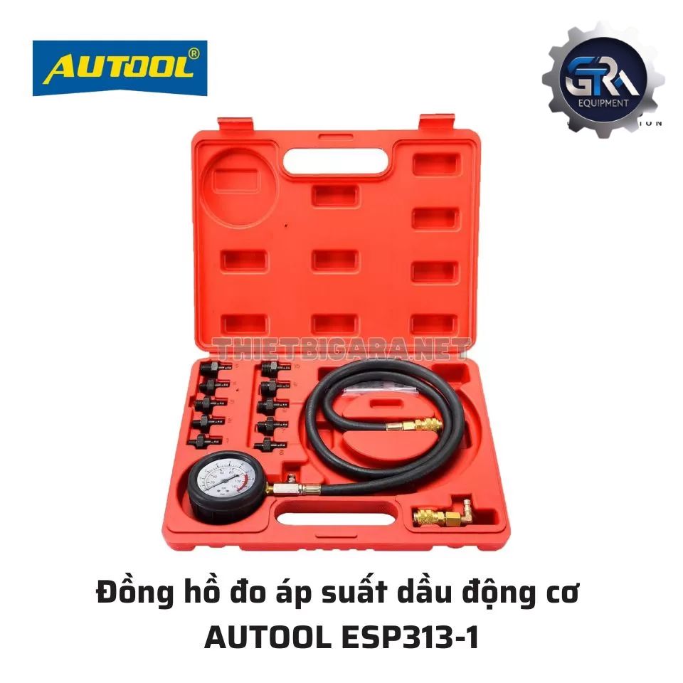 Đồng Hồ Đo Áp Suất Dầu Động Cơ Autool ESP313-1
