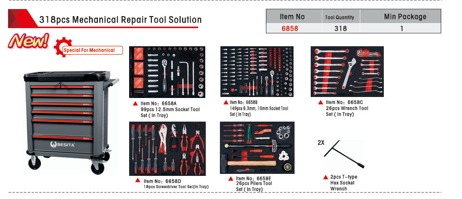 Tủ đồ nghề BESITA 6858