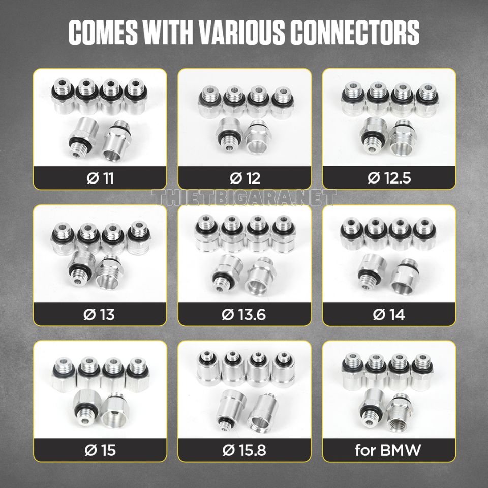 AUTOOL CT500 Đa dạng các đầu nối