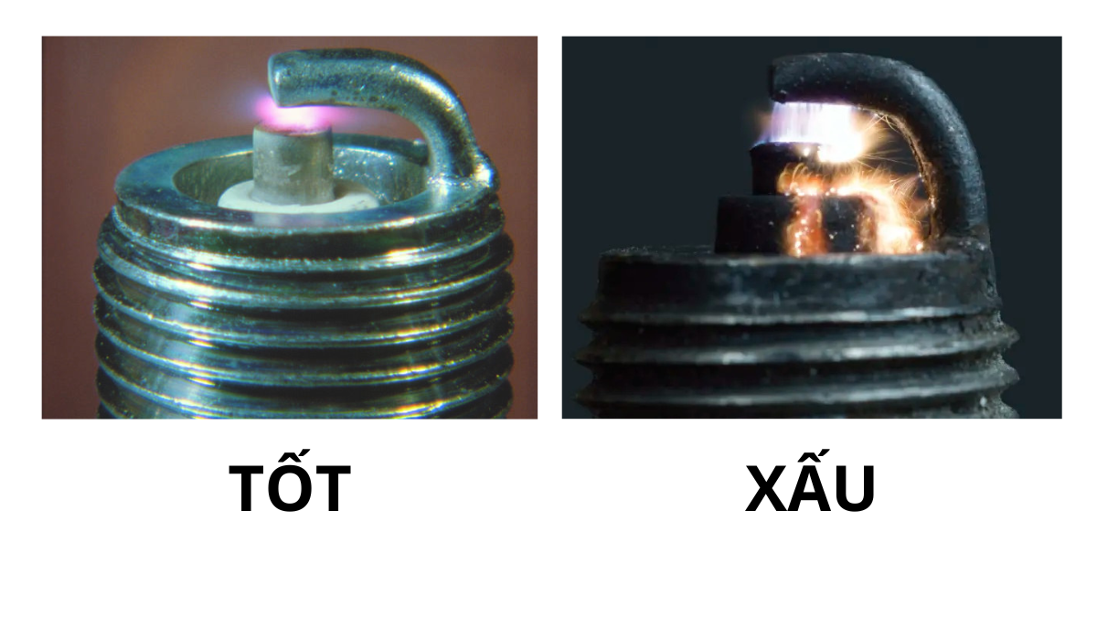 Cách kiểm tra bugi TỐT VÀ XẤU