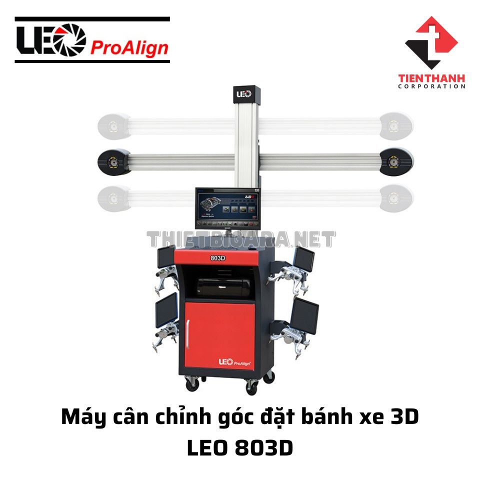 Máy cân chỉnh góc đặt bánh xe 3D LEO 803D