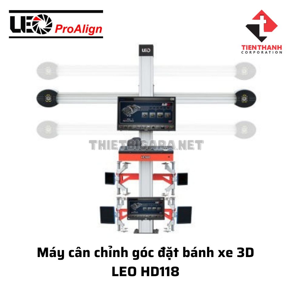Máy cân chỉnh góc đặt bánh xe 3D LEO HD118