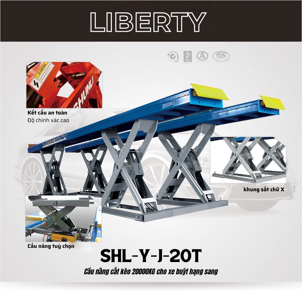 Thông số kỹ thuật của LIBERTY SHL-Y-J-20T
