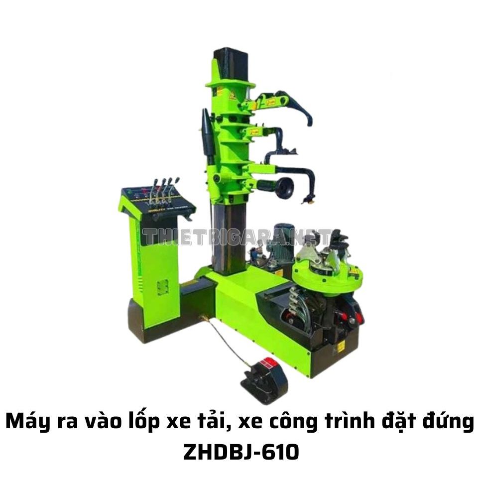 Máy Ra Vào Lốp Xe Tải, Xe Công Trình Đặt Đứng ZHDBJ-609