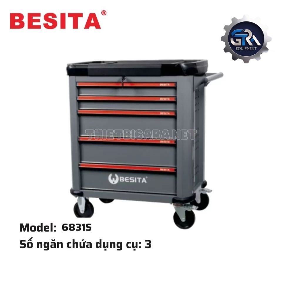 Tủ Đồ Nghề 5 Ngăn BESITA 220 Chi Tiết 6831S