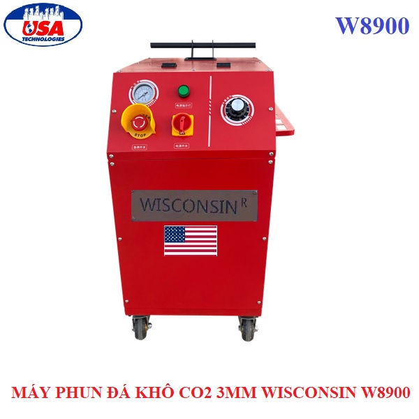 Máy Bắn Đá Khô CO2 3mm Wisconsin W8900